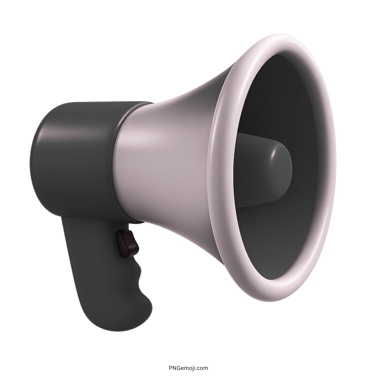 3D loudspeaker emoji icon for announcements, alerts, and public notifications use