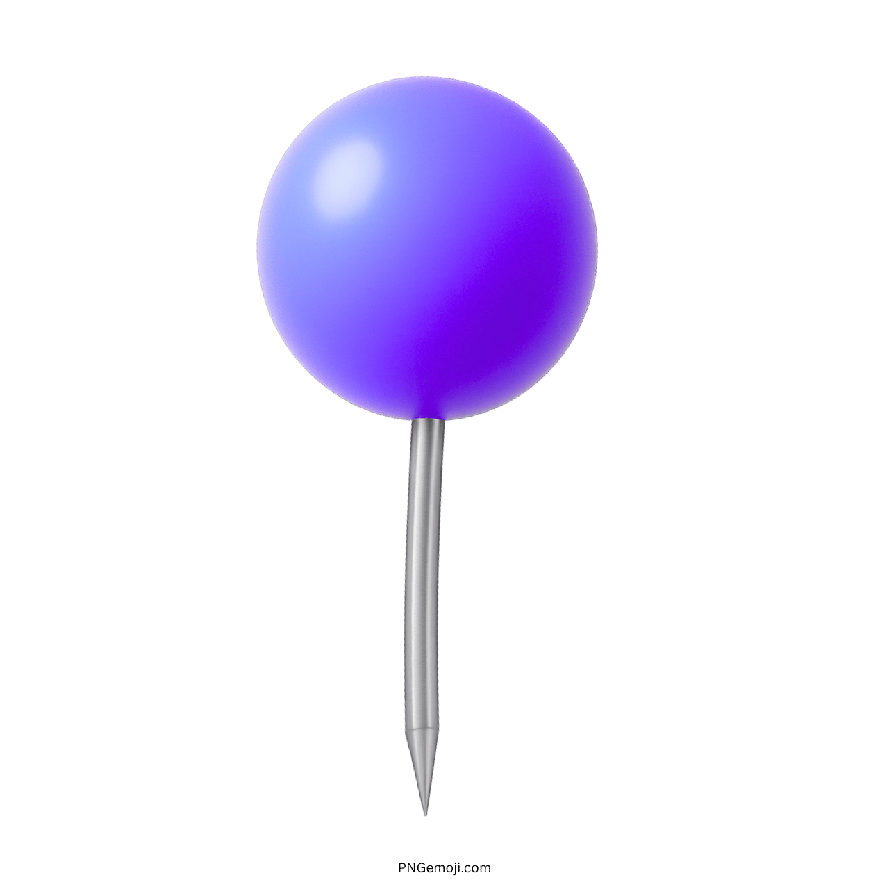 3D blue location pin emoji for maps, travel, and directions