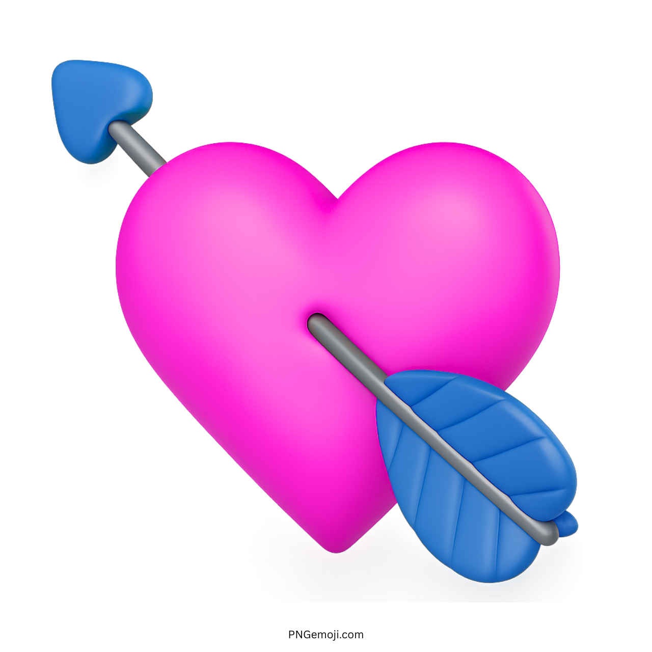 Pink heart emoji with arrow representing sweet love, flirtation, or playful emotional vibes